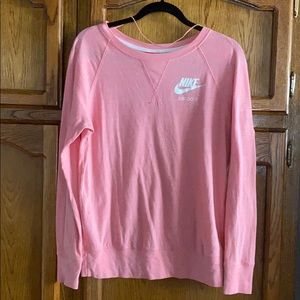 Fall Nike sweater size medium Coral in color